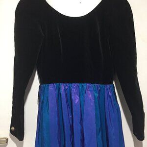 VINTAGE LAURA ASHLEY CUTOUT V BACK DRESSES SIZE 10